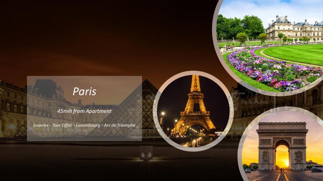 Studio Zen - Shopping Center And Train Station 500M - Disneyland Paris 5Min 蒙泰夫兰 外观 照片
